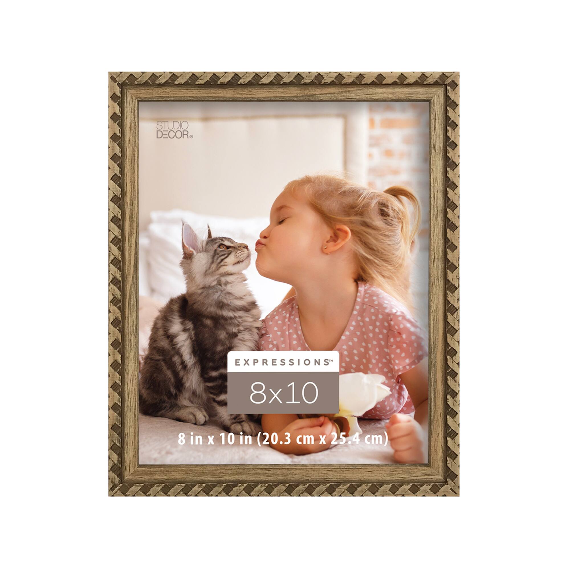 Expressions™ 8" x 10" Natural Paisley Frame by Studio Décor®